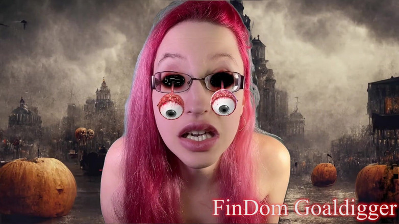 FinDom Goaldigger: Halloween income slave transformation