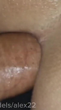 Rough Stepdaddy Fucked a Twink Sissy Femboy, Lots of Hot Cum Bareback!