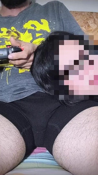 继妹的嘴巴被干作为一个惊喜
