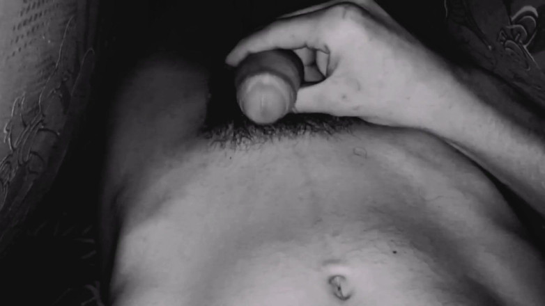 Glassofsperm: Teen boy playing and cum on belly