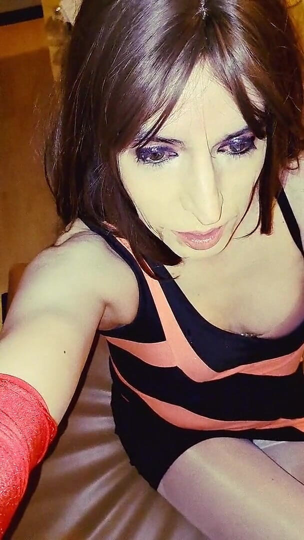 Tammysissy Exposed with Cum in Face (Tammy sissy slave)