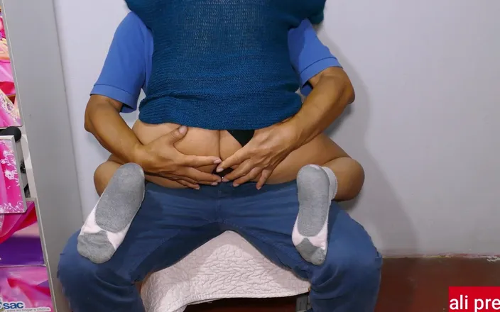 Ali Precio: Mom Sits on the Cock and Puts It All in
