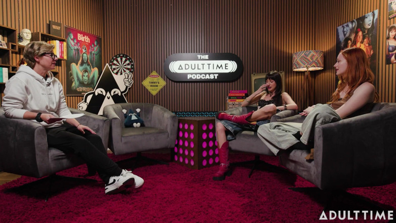 Adult Time Podcast: Lana Smalls & Scarlet 하늘의 발 사진, 장애, 그리고 슈렉 더러운 이야기 | 성인 시간 팟 캐스트
