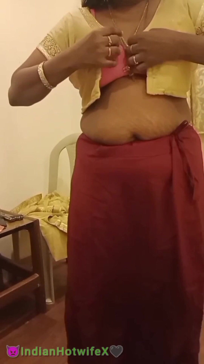 RenuRaj: Desi südindische tamilische ungezogene ehefrau neckt ihren cuckold-ehemann