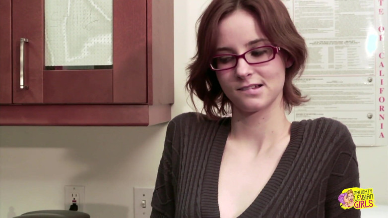 Naughty Lesbian Girls: Butch Lesbian Boss Likes to Show off Her Sexual Prowess...