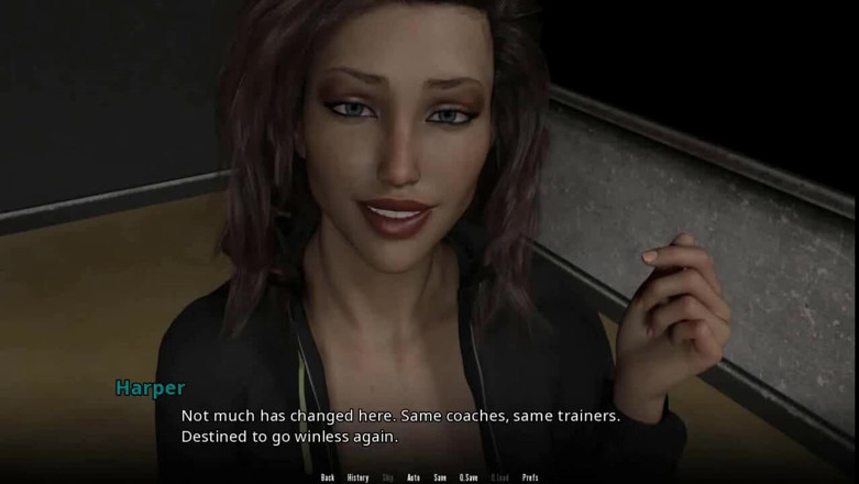 Dirty GamesXxX: WVM: Ebony cheerleader and female couch - ep. 17