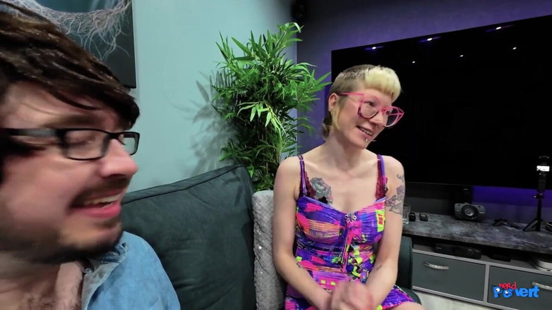 Nerd Pervert: Rose Rosebud - Spit Roasting Whore
