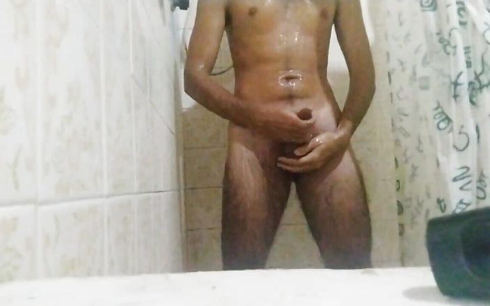 Locke: Masturbating and Cumming While Showering
