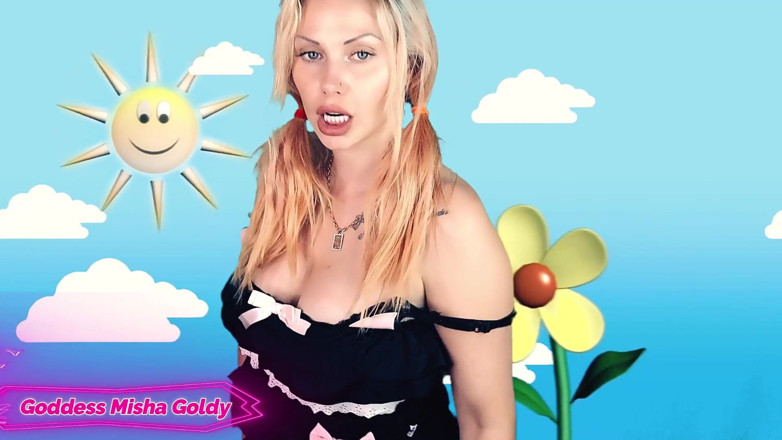 Goddess Misha Goldy: Trait ta bite plus rapide beau-père et p ay-moi pour...