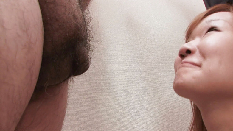 Blowjob Fantasies from Japan: Awek Jepun manis panas suka menghisap zakar kecil berbulu