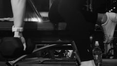 Anna Is Training in the Gym