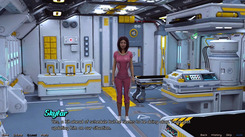 AVNTeller: Uvízlá ve vesmíru # 01 - Setkání se všemi krásnými dívkami