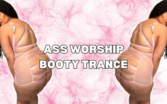 Rose Ann dominatrix: Femdom uctívání zadku - uvíznutí v transu zadku