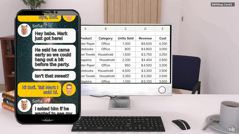 Dirty GamesXxX: 소피아에 따르면: 그녀의 남친이 최고 섹스 Ep 7에있는 동안 소녀는 그녀가 다른 남자와 한 음란한 일을 알려줍니다