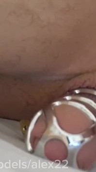 Fucking Young Twink Ass Licking, Chastity Belt Cock Closed Cum
