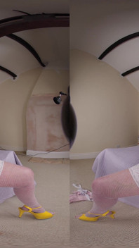 Sexy blonďatá milfka Tracey Lain VR Shagging