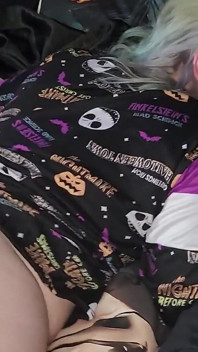 睡前玩得很开心