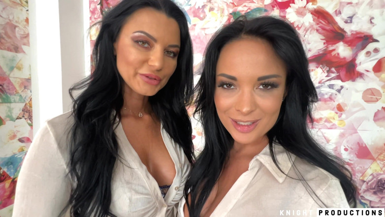 KnightProductions: Anissa Kate ve Ania Kinski Fransız üçlü sikişiyor