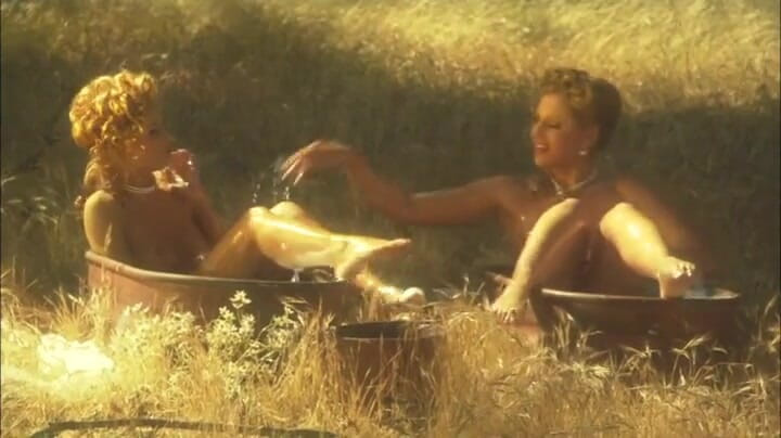 CBD Media: Two blonde hotties with sexy fine young body licking each...