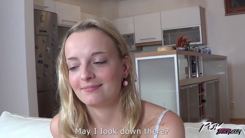 POV Bitch: สาวผม blonde แรดมาขอครีมพายหวานๆ แล้วจากไป