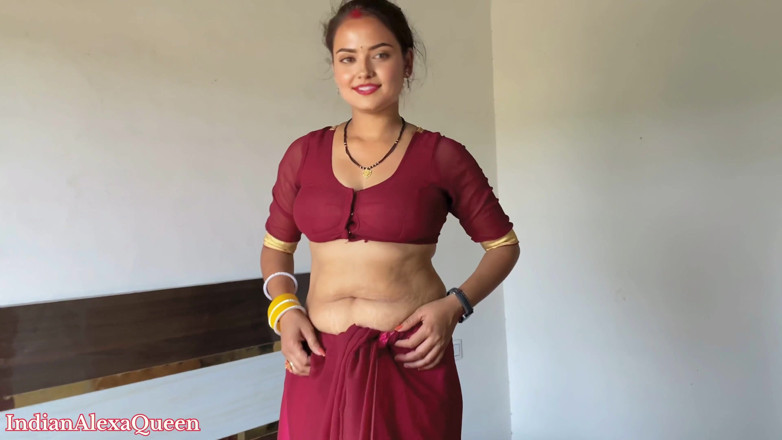 IndianAlexaQueen: India hermanastra del pueblo llegó a casa del mercado y...