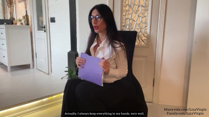SaintVirginPro: Interview for the position of secretary