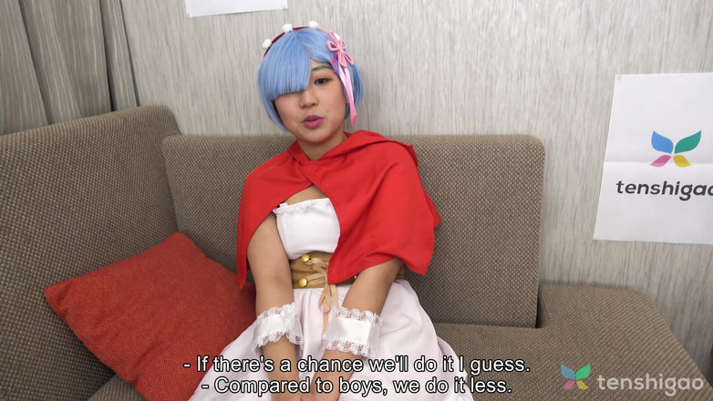 Tenshigao: Riho Machida este în costumul ei anime când ne vizitează astăzi