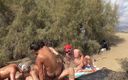 Xisco Freeman: Orgy in Maspalomas dunes last winter pride 2023 by Xisco, Leo...