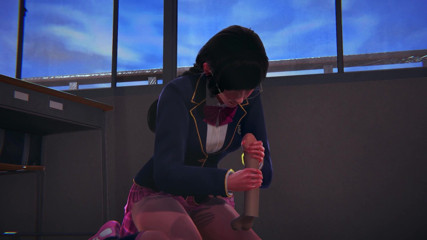 Waifu club 3D: DVAは教室であなたのコックをジャークオフ