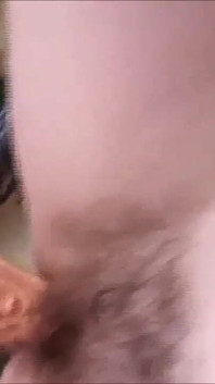Filming the milf slut as she gives him a pump and he enjoys it