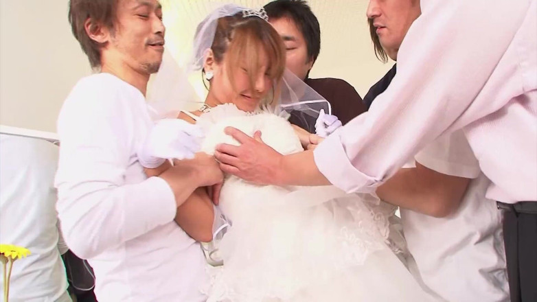 Watch Dirty Movies: The Bride Has a Gangbang Before Her Wedding