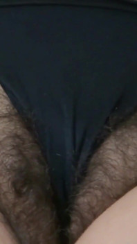 Hair comes out of my wife and her stepsister's panties