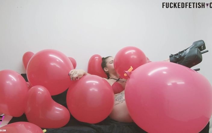 Fucked fetish: Поп-гонка за кулисами, гигантские воздушные шары 20" Stvalen