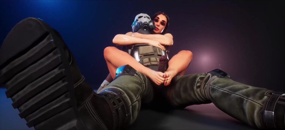 Alita: Wild Life Soldier Uzyskiwanie Femdom Footjob