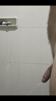 Golden Shower in a Shower