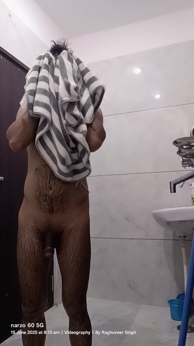 Enjoying Shower (Indian Desi Man) Enjoying Shower (Indian Desi Man)