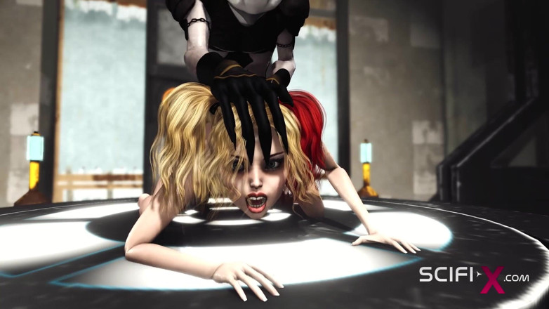 SciFi-X: Hot sex in the sci-fi-lab. A sexy girl gets fucked...