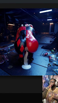 Tasty Harley Quinn Rides One of Her Favorite Dildos and Gets Creampied Inside