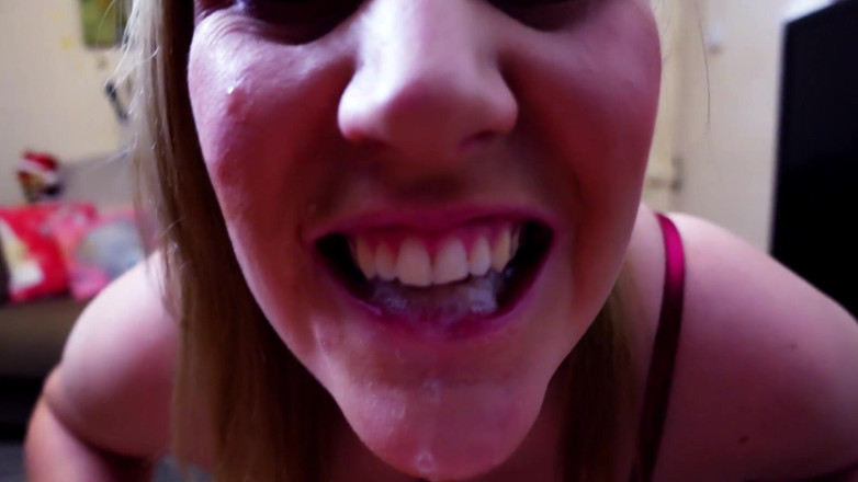 CumslutJayne: Tugjob and Ball Sucking Makes Him Cum Like a Fountain...