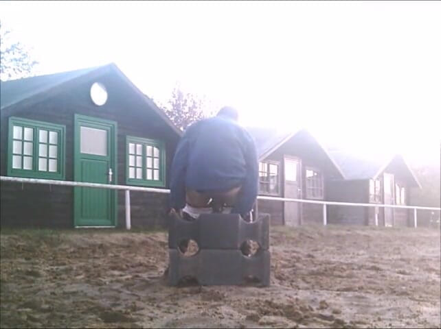 Henry029: Dildo in the Riding Arena