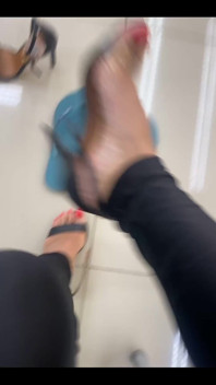 New Red Pedicure
