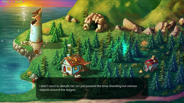 Porny Games: Co za legenda! Seks z seksowną Gispsy w Magicznym Lesie 4
