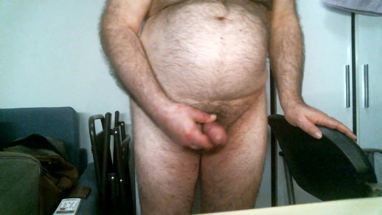 Coach Karl dude lodge: Камшот от поглаживания в живом кам-шоу