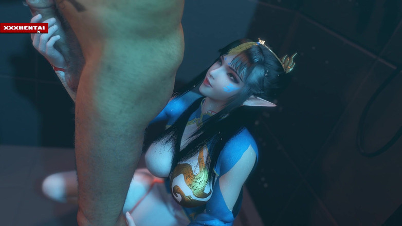 X Hentai: 펑칭 어 애니메이션과 풍성한 - 3D 애니메이션