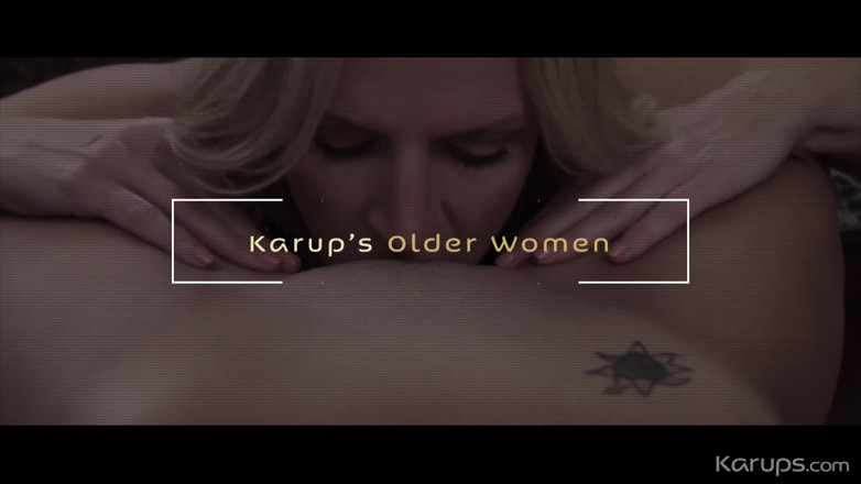 Karups Older Women: Genç erkek avcısı Brittany Bardot sürücüyü gırtlağına kadar alıyor