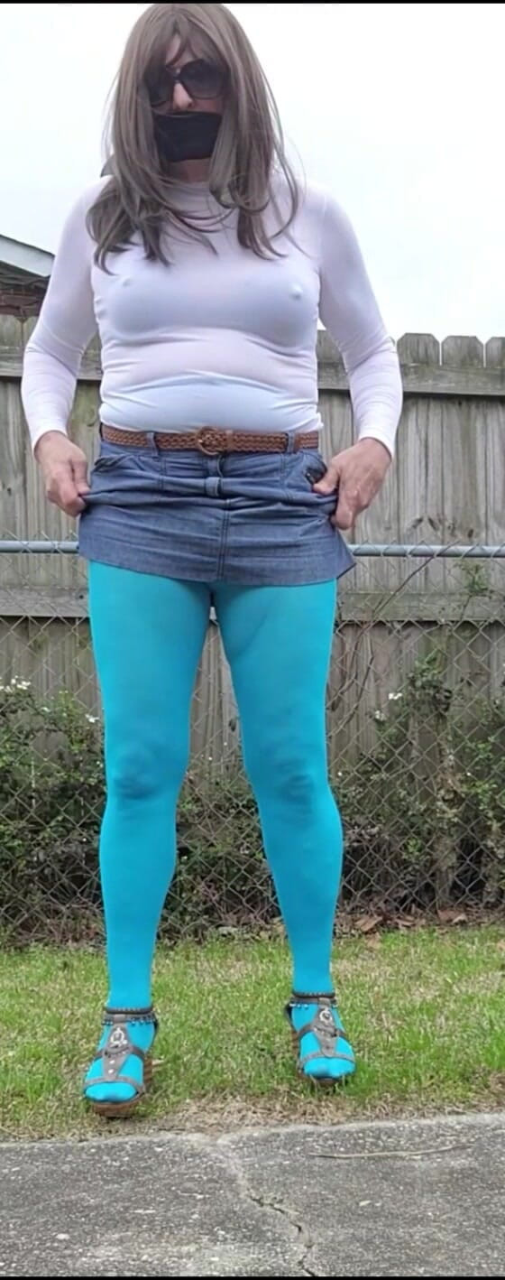 Autoerotic: Transvestã¤nvestÃ¤n im Freien. Ich fühle mich überall.