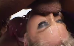 Sexy blonde loves big dick just in mouth