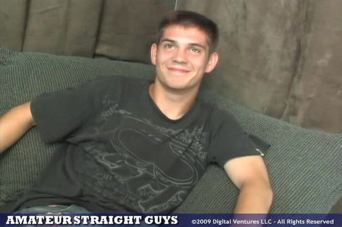 Jay's Amateur Straight Guys: Introducing New Hot Straight Guy Zak Part One