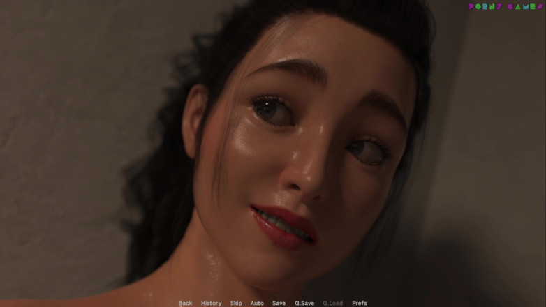 Porny Games: Wihte Foamの『Exibitionist Wife』 - 夜の散歩、裸の街3