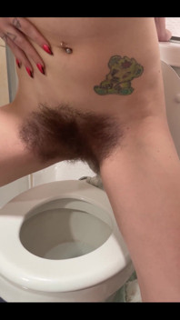 Standing up Piss Straight From My Huge Bush